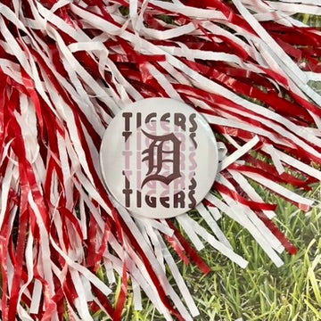 Deshler Tigers Button