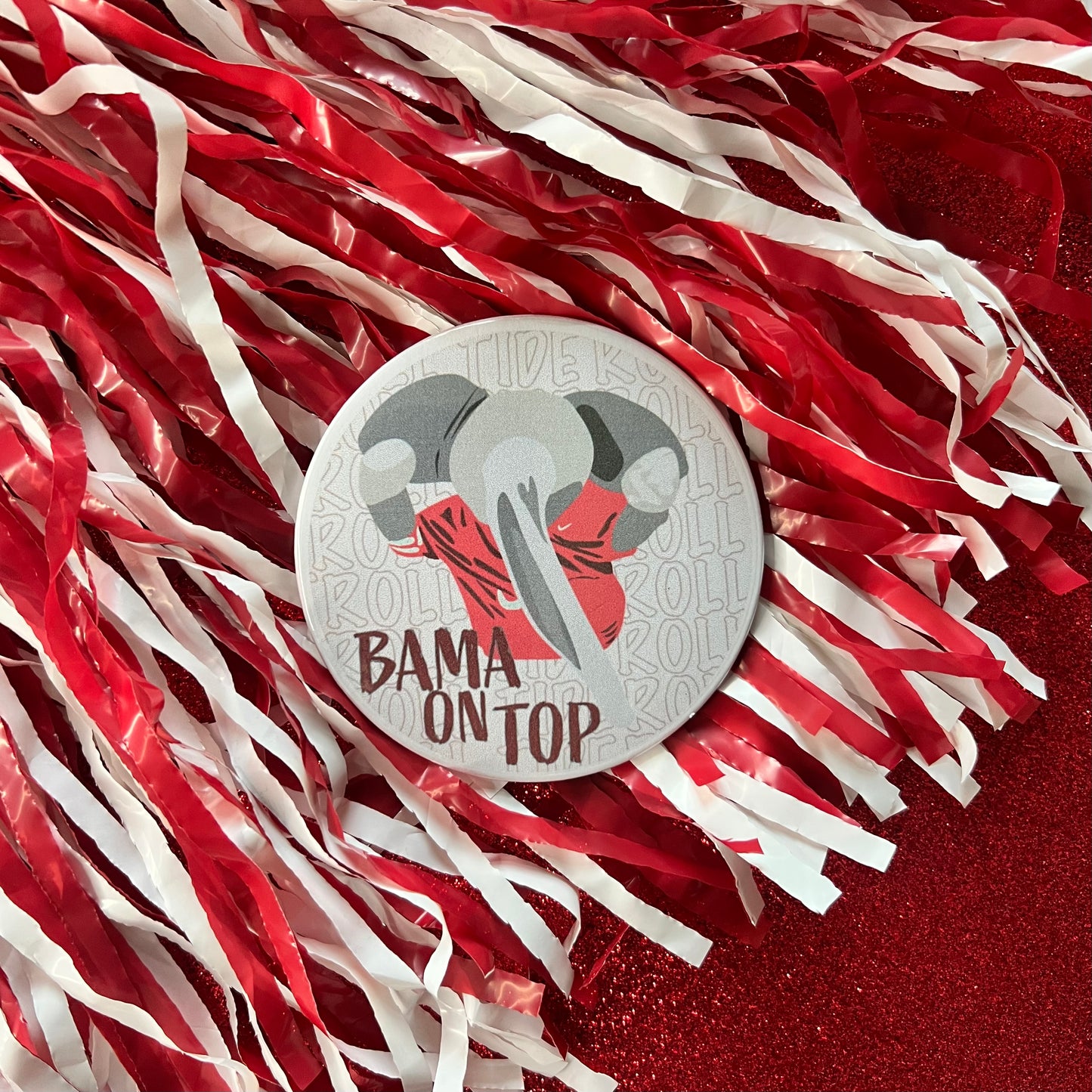 Bama on Top Button