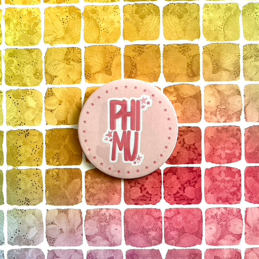 Phi Mu Star Button