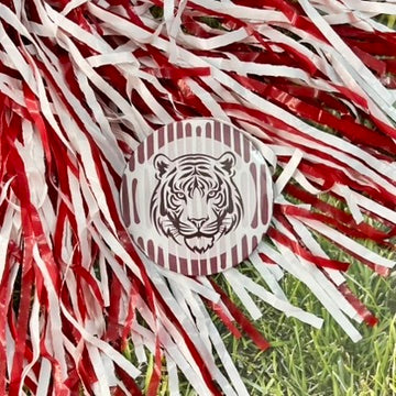 Tiger Face Button