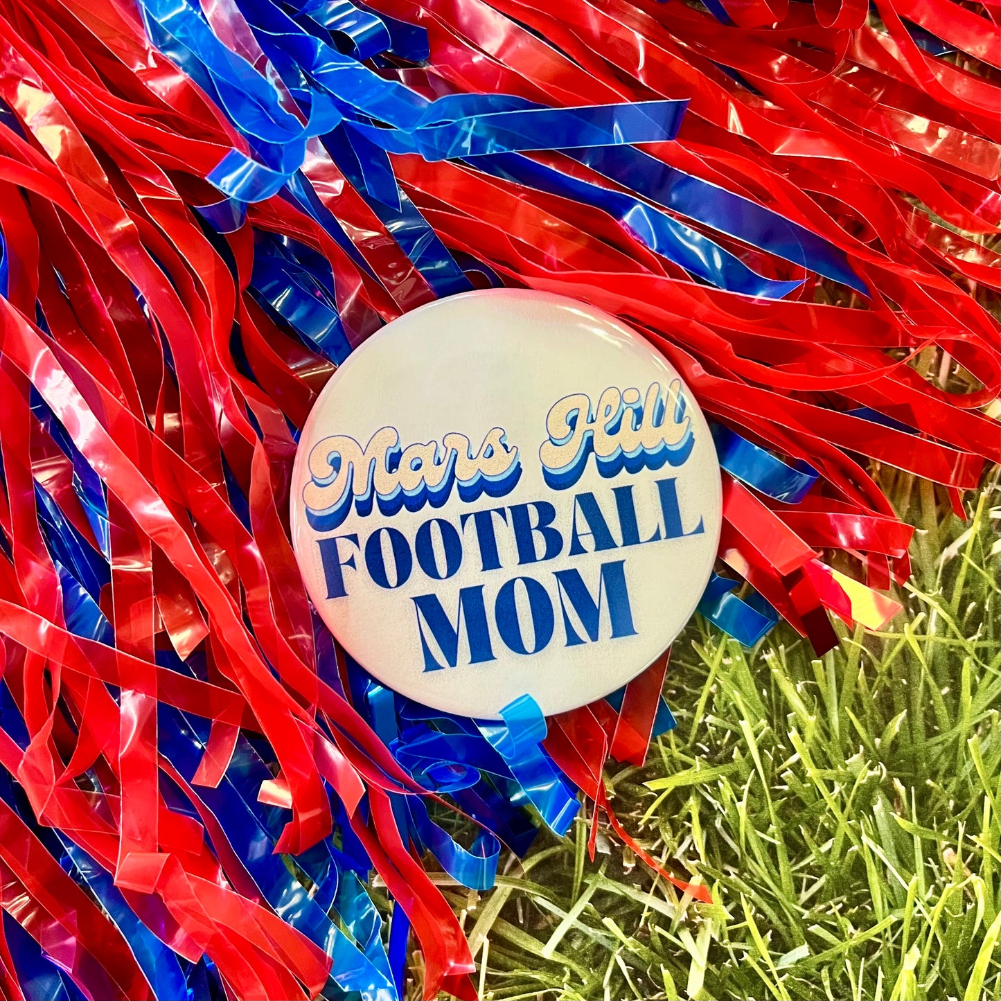Mars Hill Retro Football Parent Button