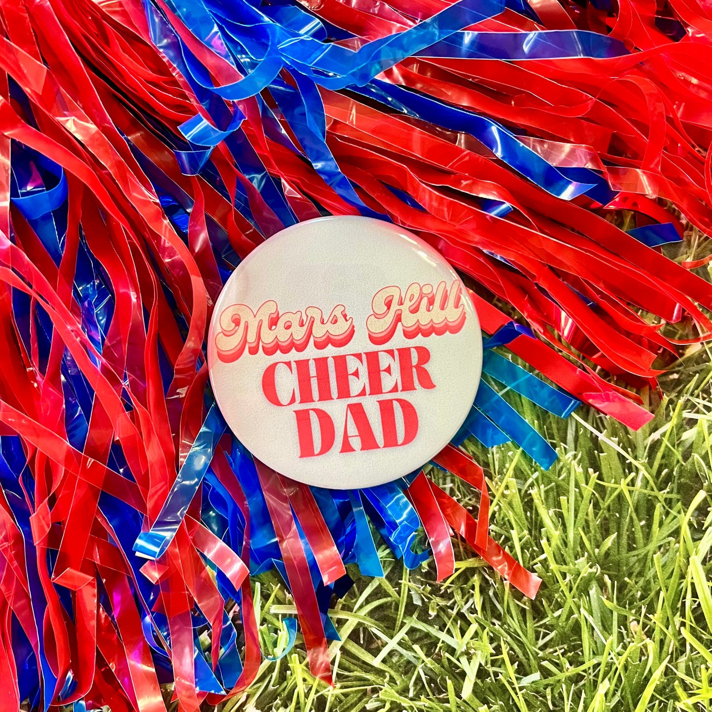 Mars Hill Retro Cheer Parent Button