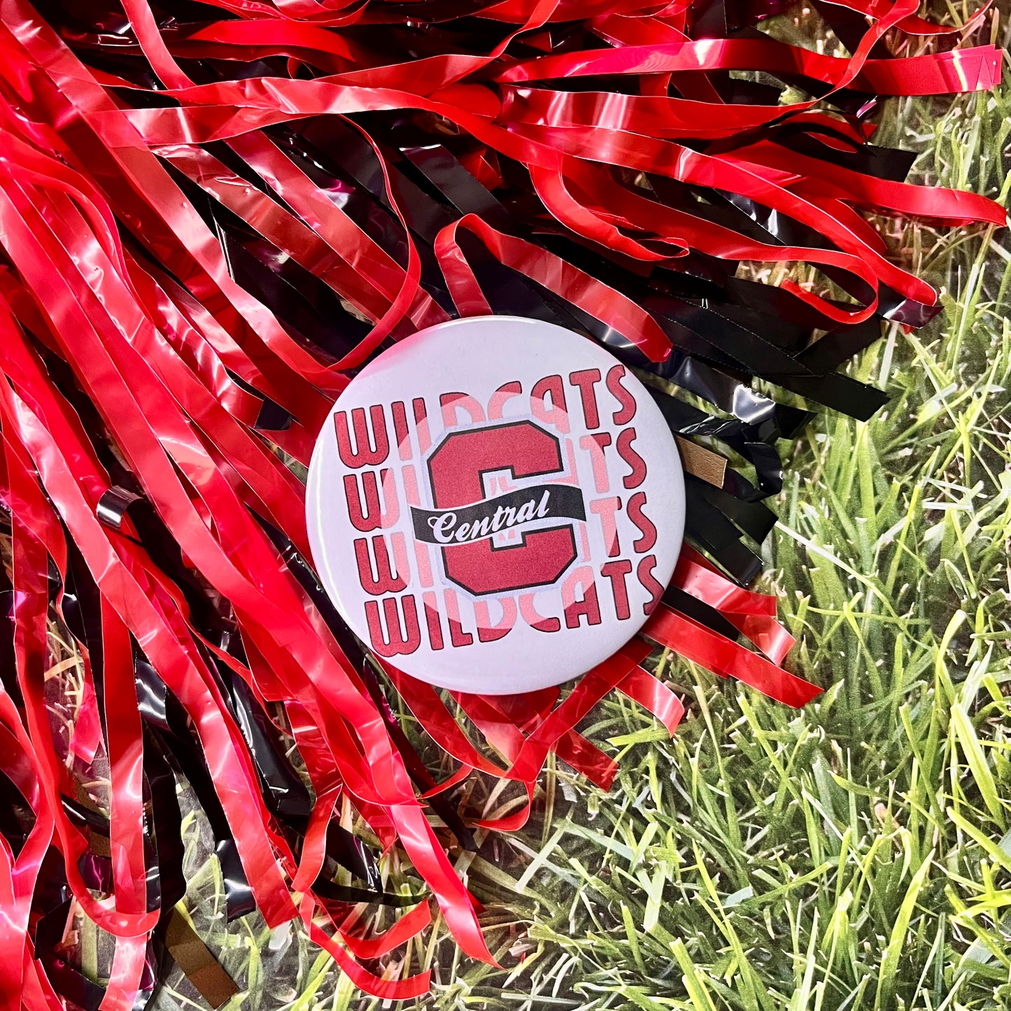 Central Wildcats Button