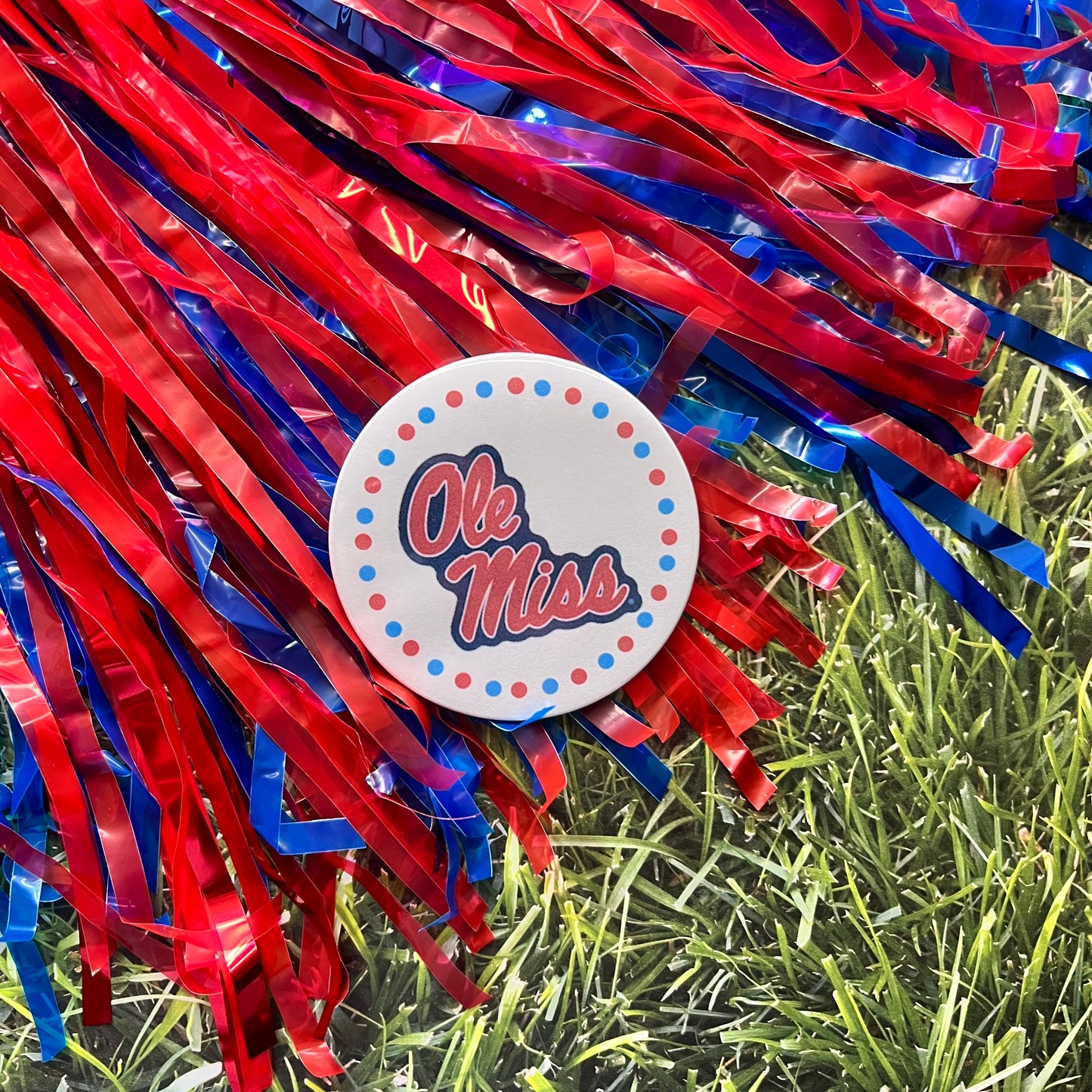 Ole Miss Logo Button