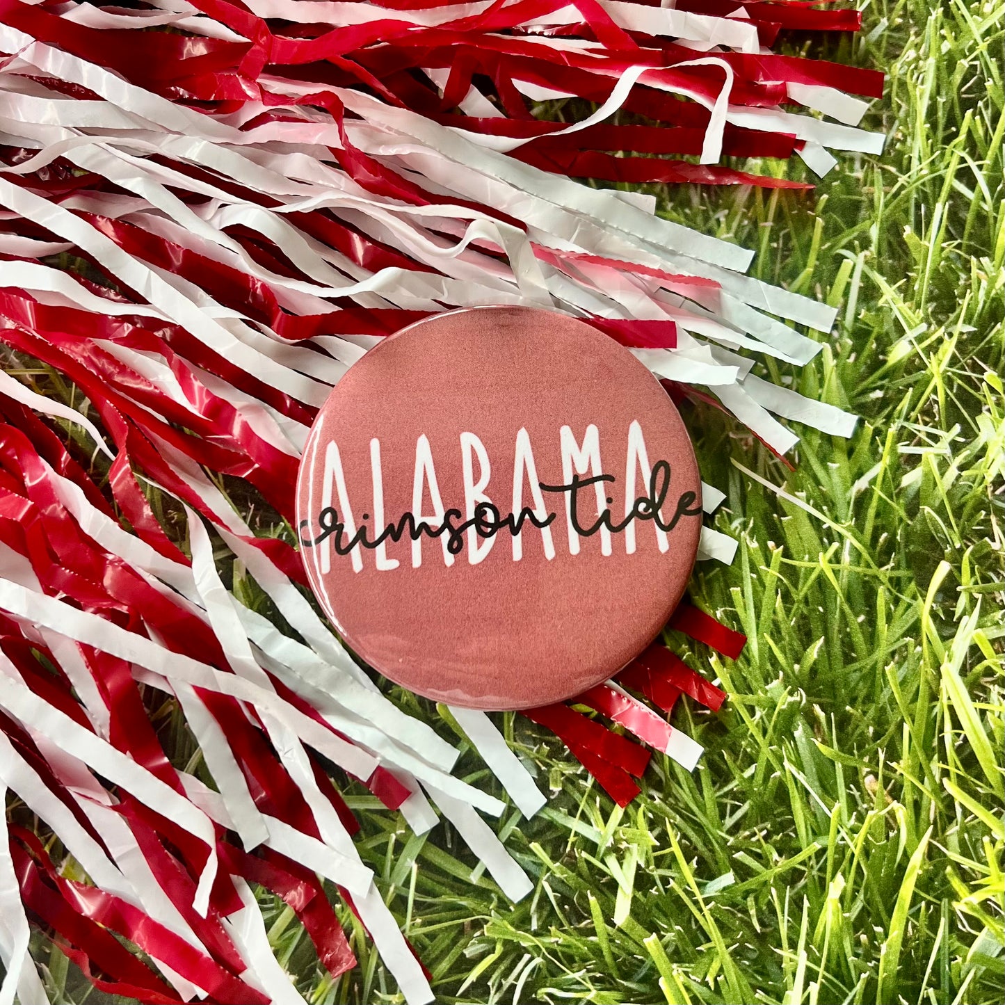 Alabama Crimson Tide Button
