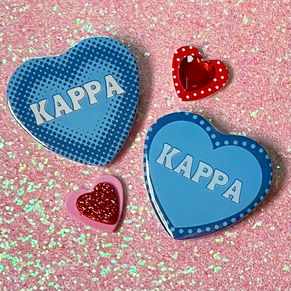 Kappa Heart Button