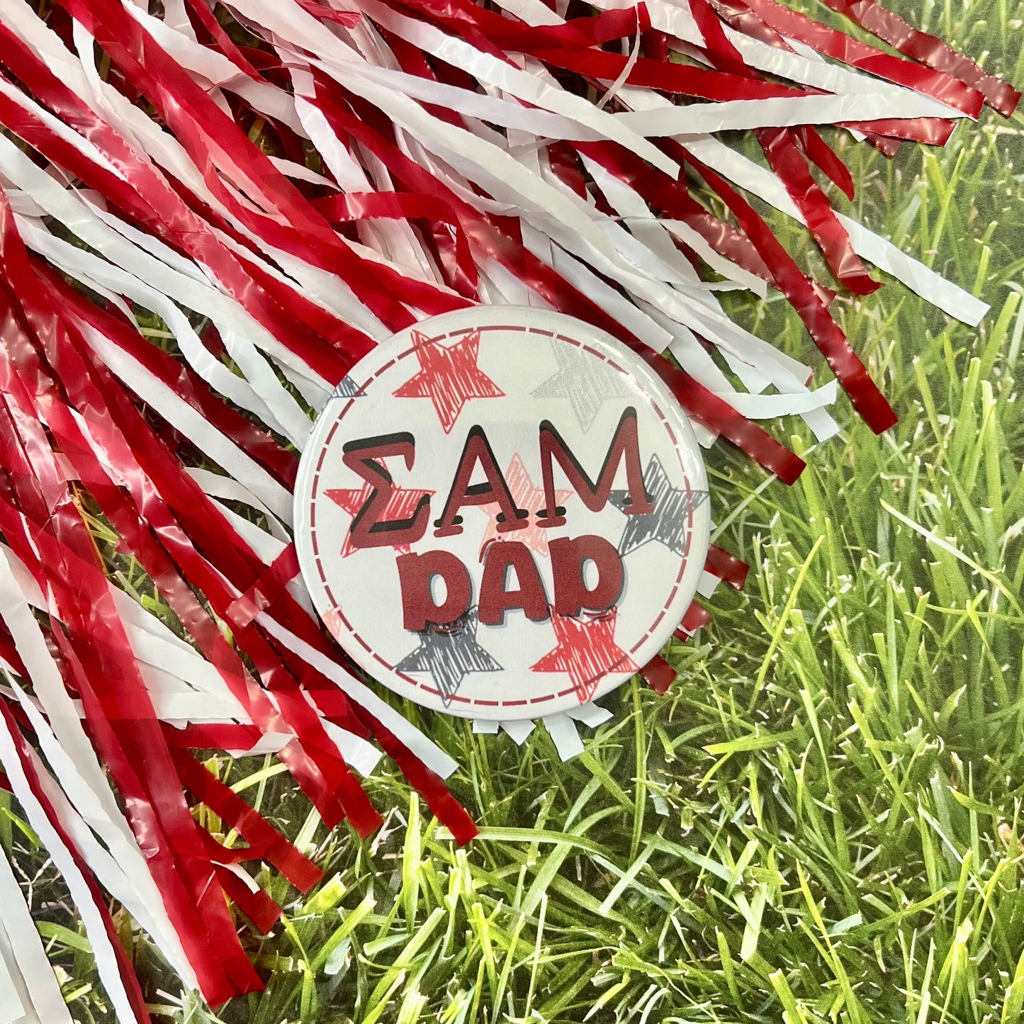 Sigma Alpha Mu Parents Star Button