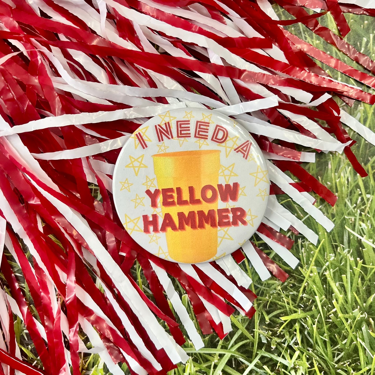 Yellow Hammer Button