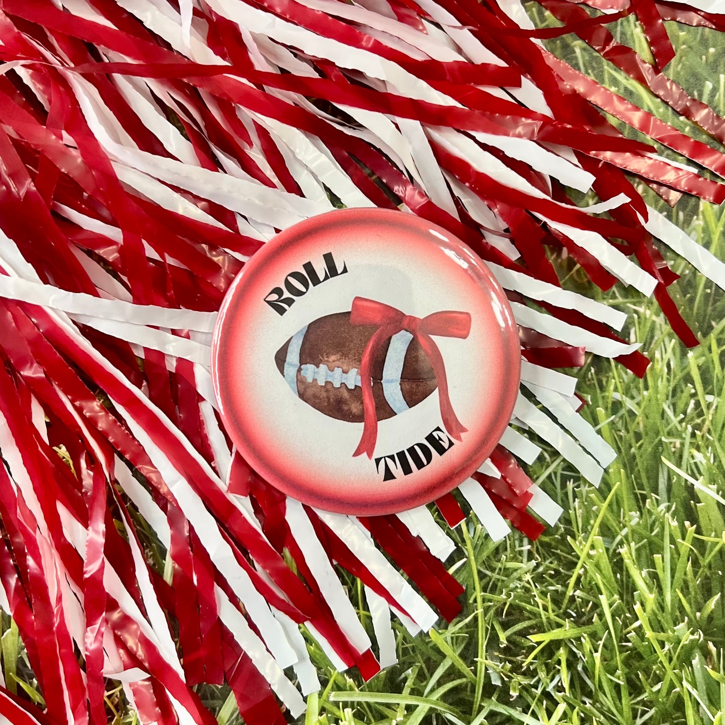 Roll Tide Football Button