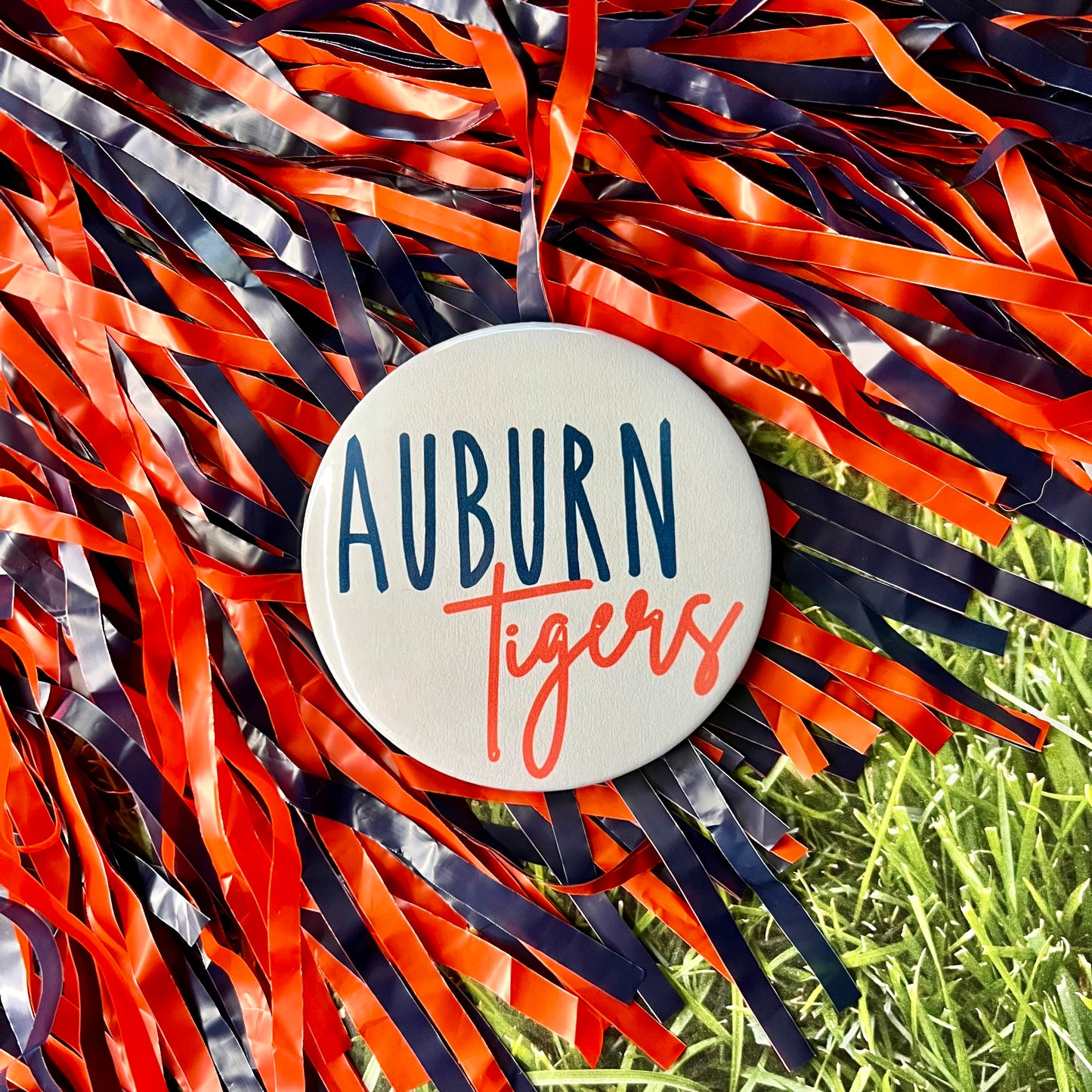 Auburn Tigers Script Button