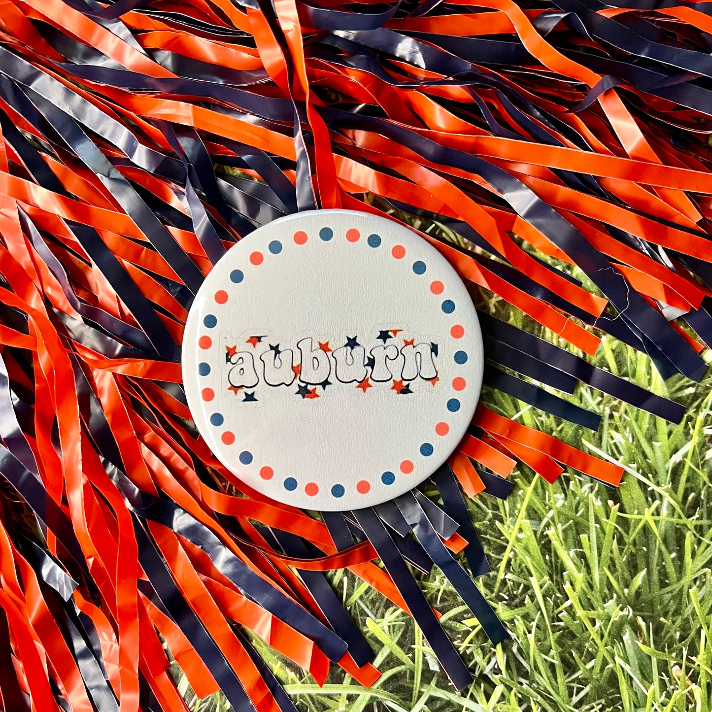 Auburn Star Button