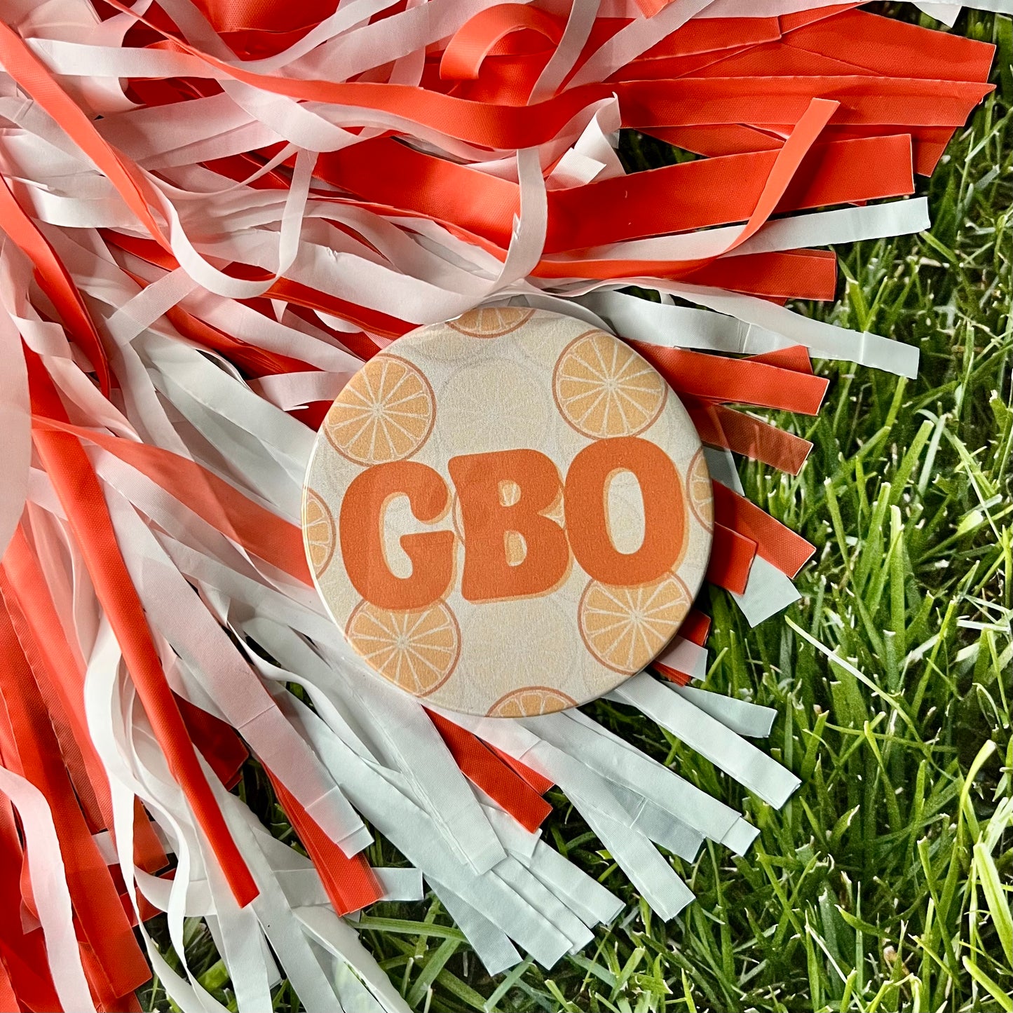 Go Big Orange Button