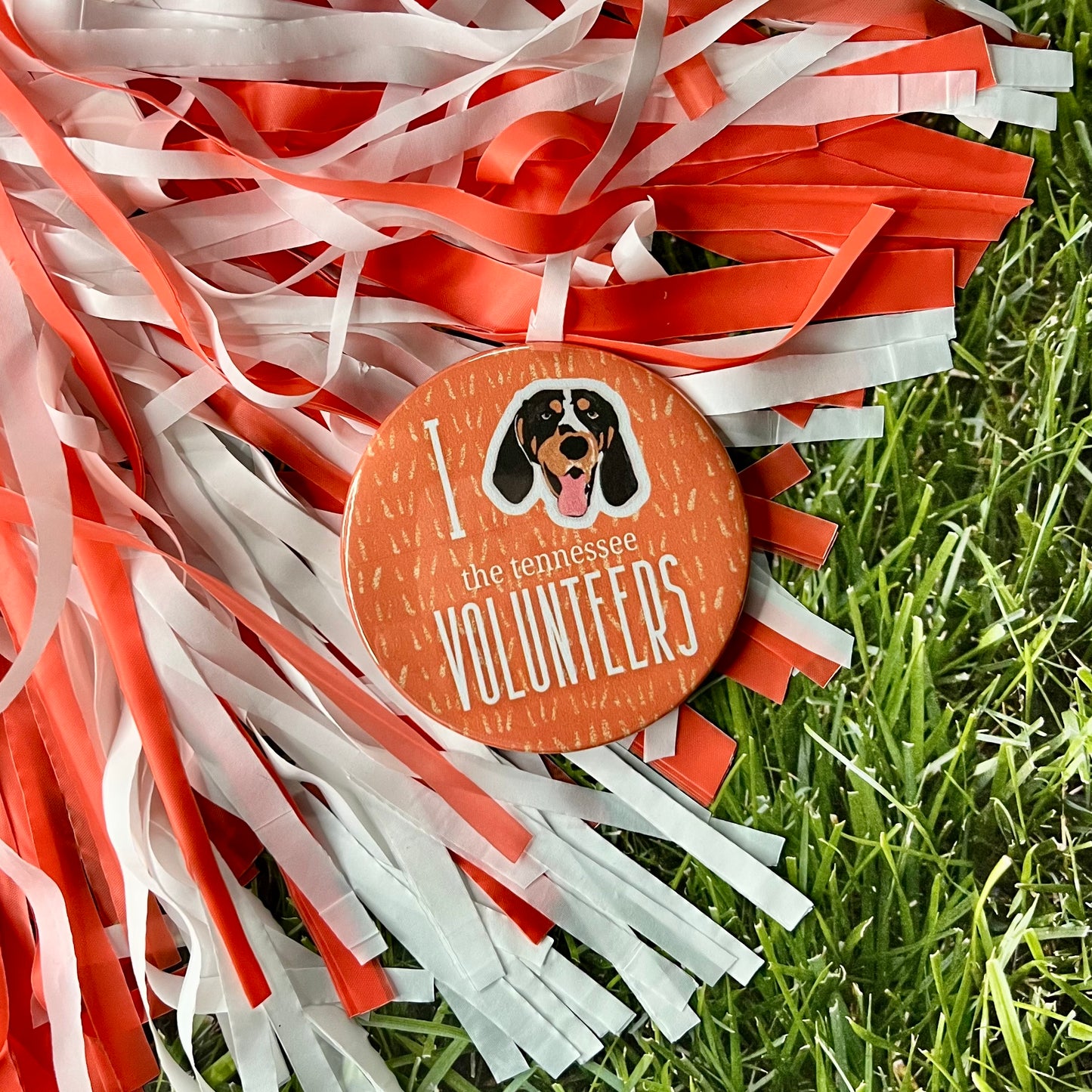 I heart the Tennessee Volunteers Button