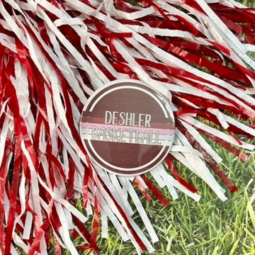 Deshler Retro Stripe Button