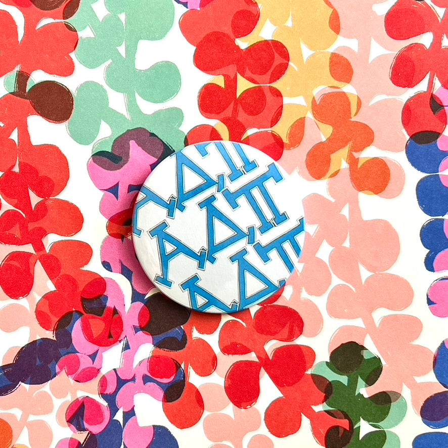 Alpha Delta Pi (ADPi) Drawn Button