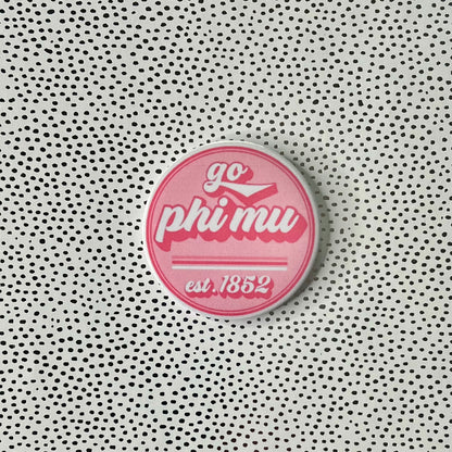 Go Sorority Button