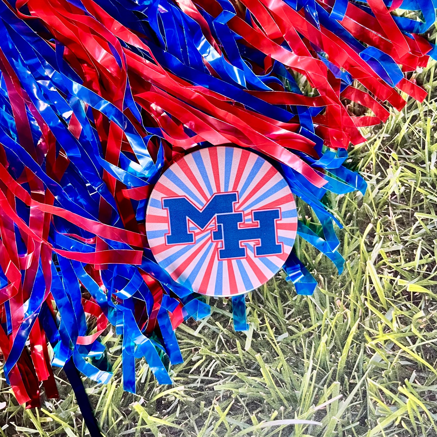 MH Logo Burst Button