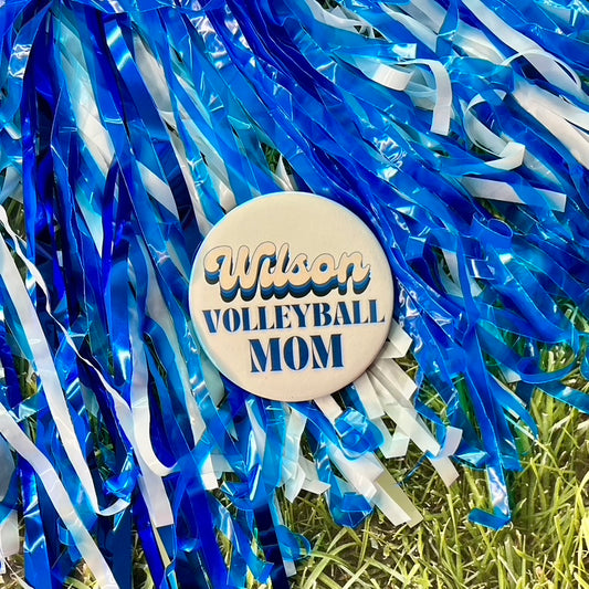 Wilson Retro Volleyball Parent Button