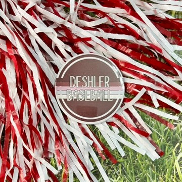Deshler Retro Stripe Button