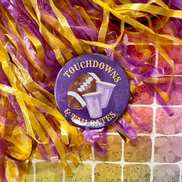 Touchdowns & Tailgates Button