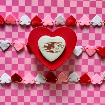 Shoals Christian Logo Heart Button