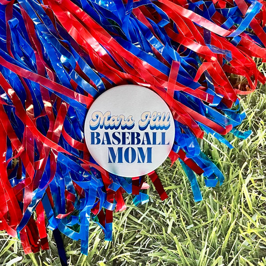 Mars Hill Retro Baseball Parent Button