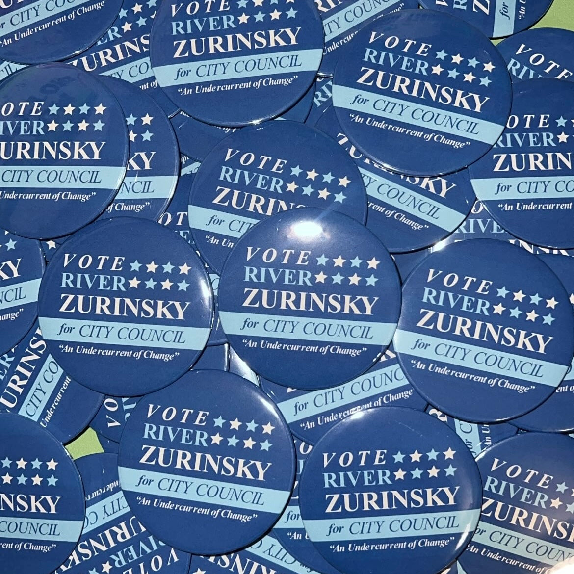 Campaign + Election Button