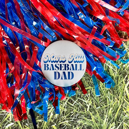 Mars Hill Retro Baseball Parent Button