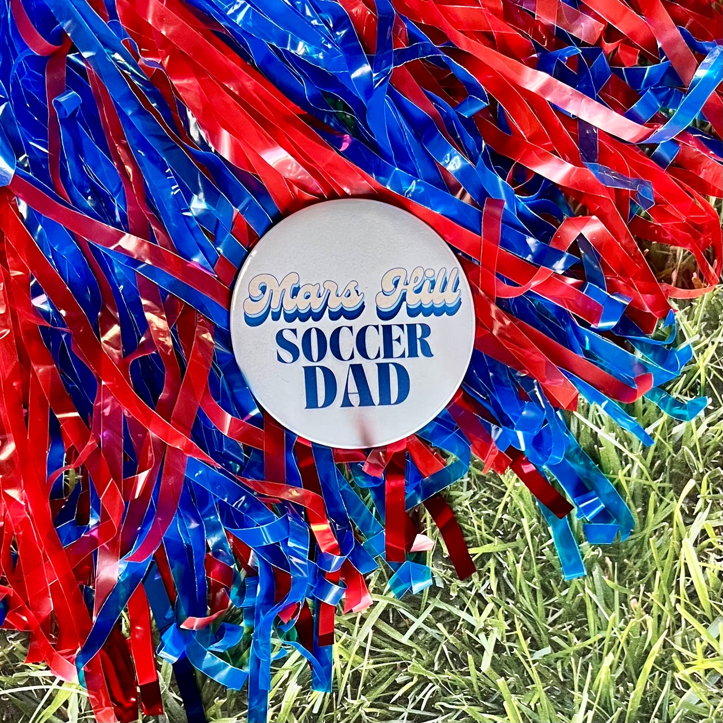 Mars Hill Retro Soccer Parent Button