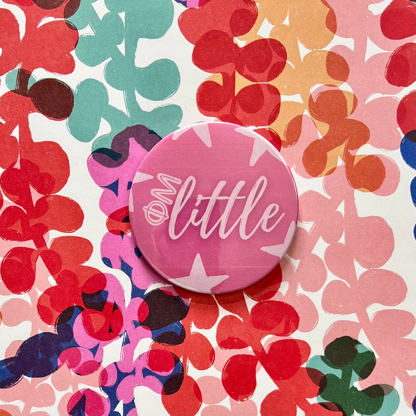 Phi Mu Big/Little Star Button