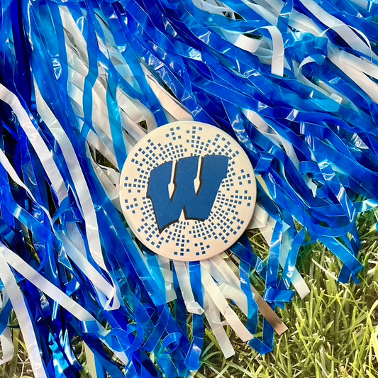 Wilson "W" Logo Button