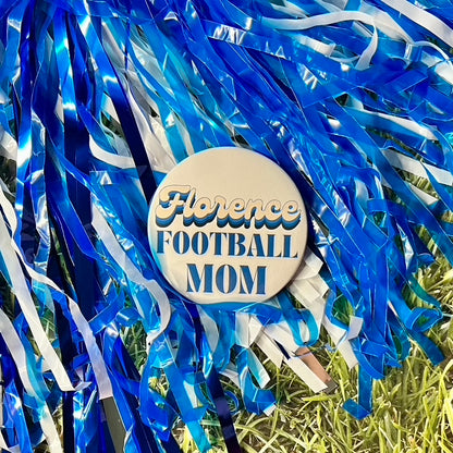 Florence Retro Football Parent Button