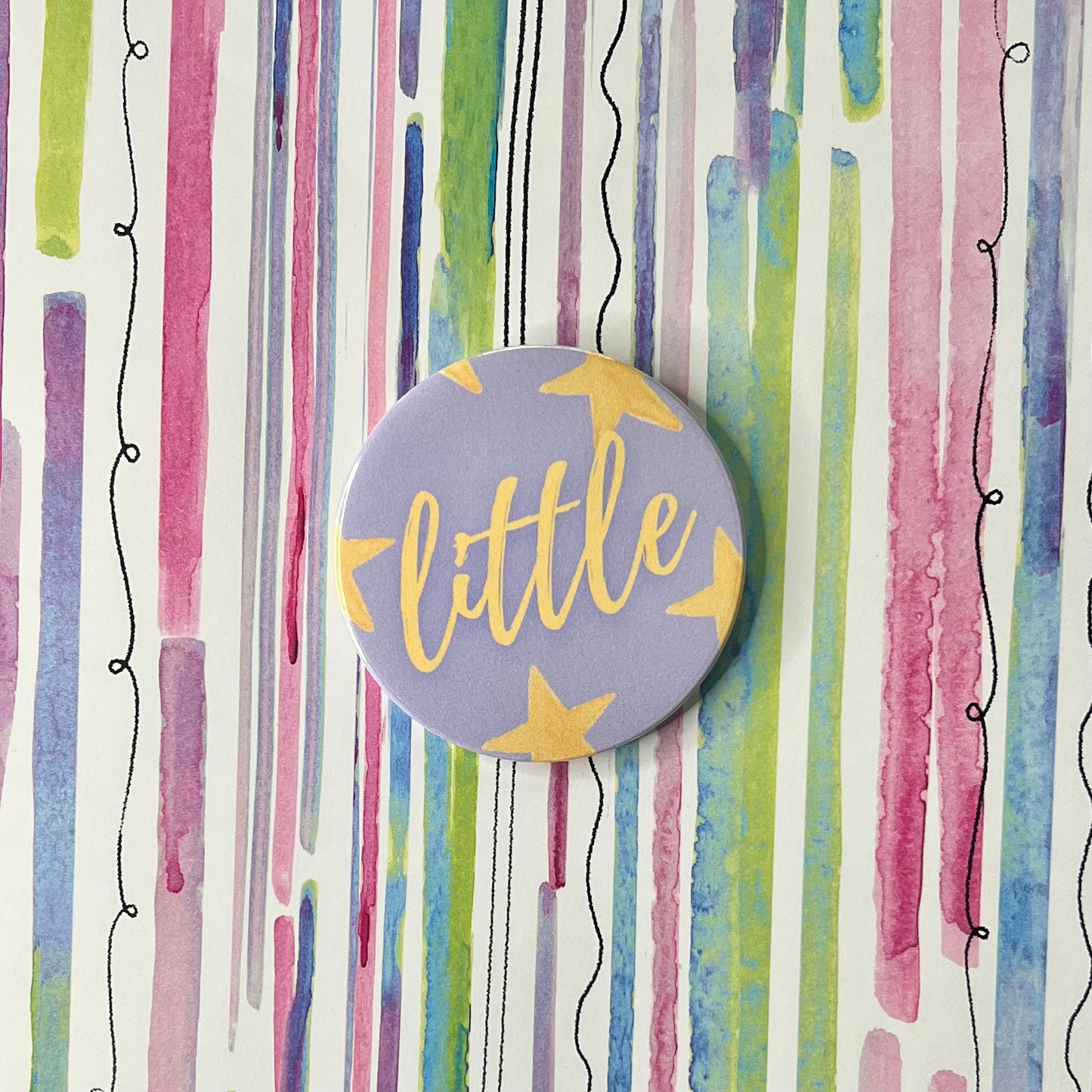 Big/Little Star Button