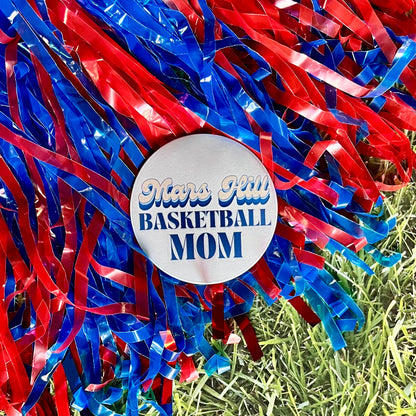 Mars Hill Retro Basketball Parent Button