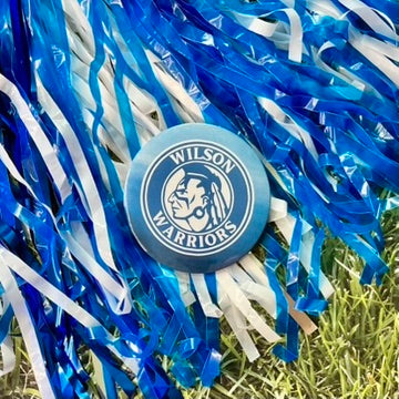 Classic Wilson Warriors Logo Button