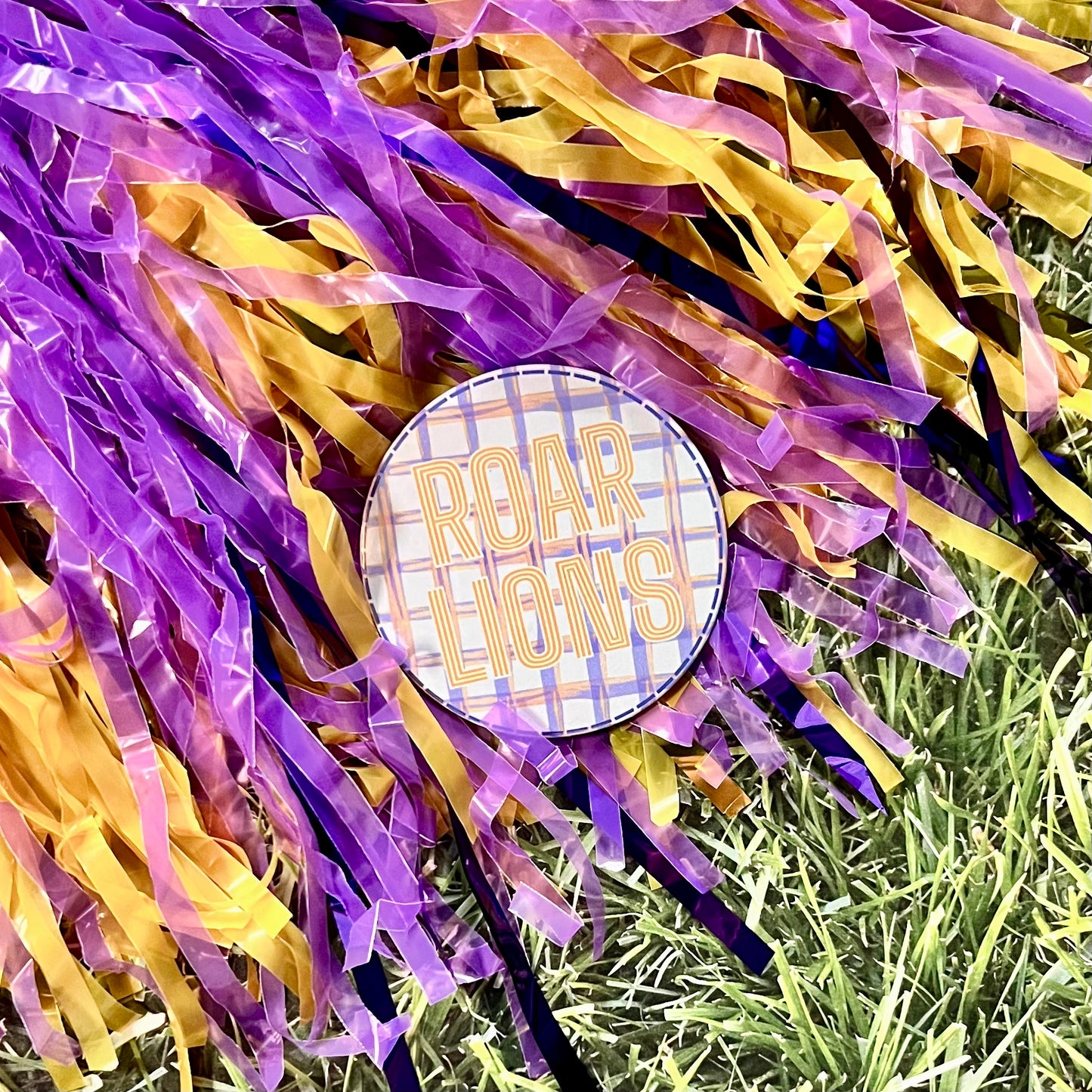 Roar Lions Grid Button