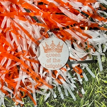 Queen of the Tailgate Button