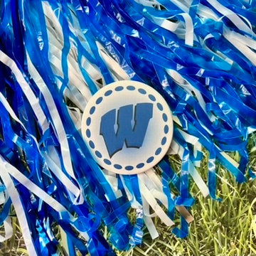 Wilson "W" Logo Button