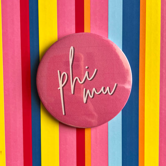 Phi Mu Script Button
