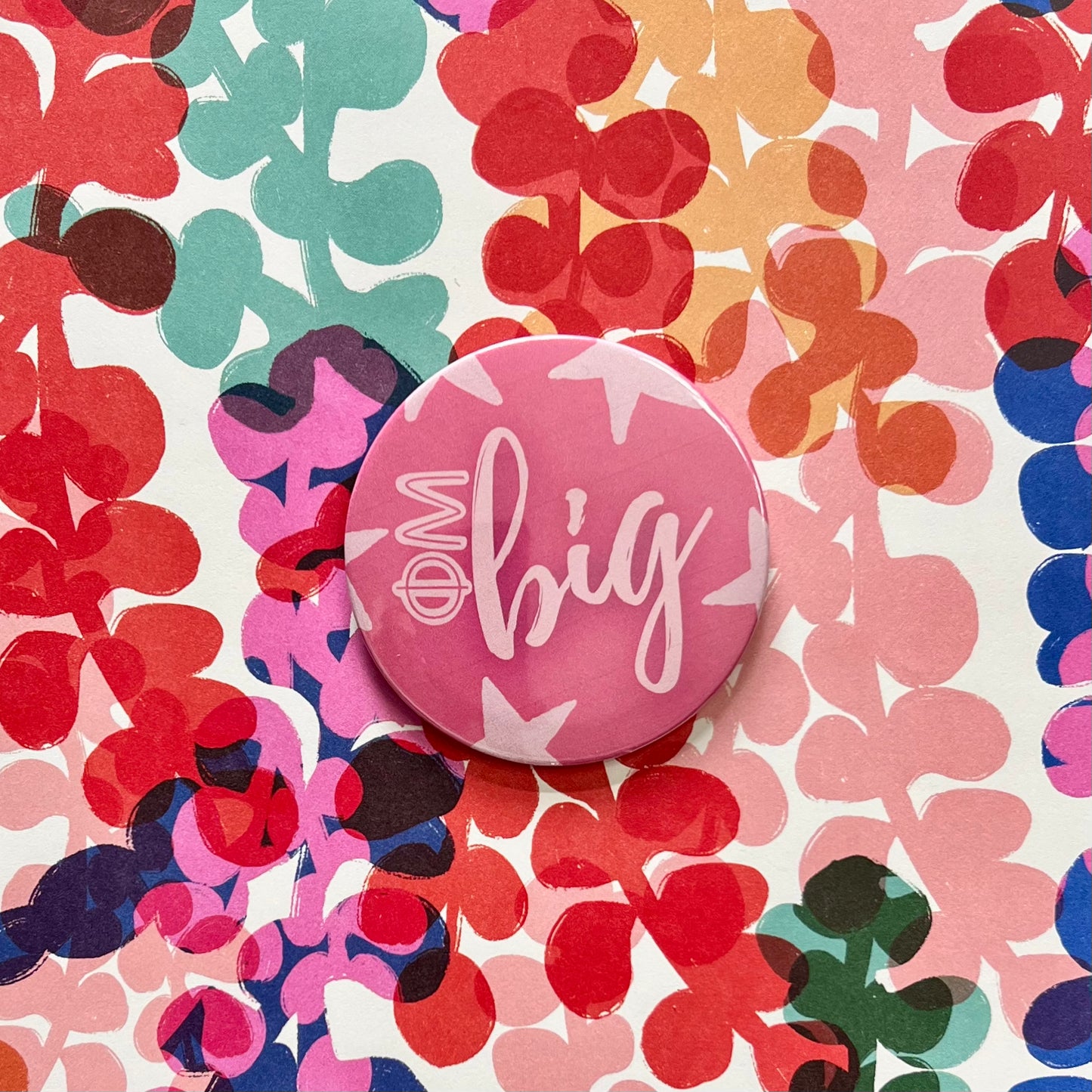 Phi Mu Big/Little Star Button