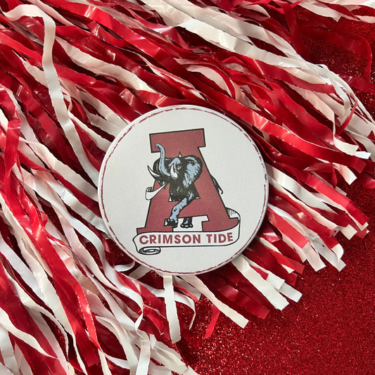 Crimson Tide Vintage Logo Button