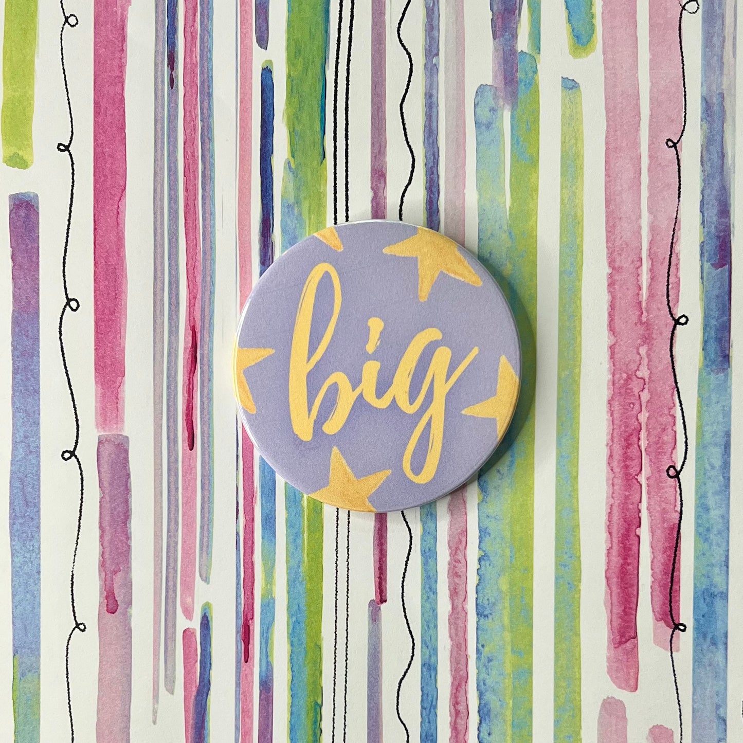 Big/Little Star Button