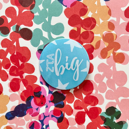 Zeta Big/Little Star Button