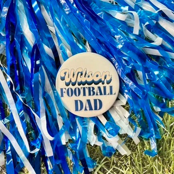 Wilson Retro Football Parent Button