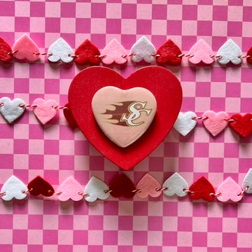 Shoals Christian Logo Heart Button
