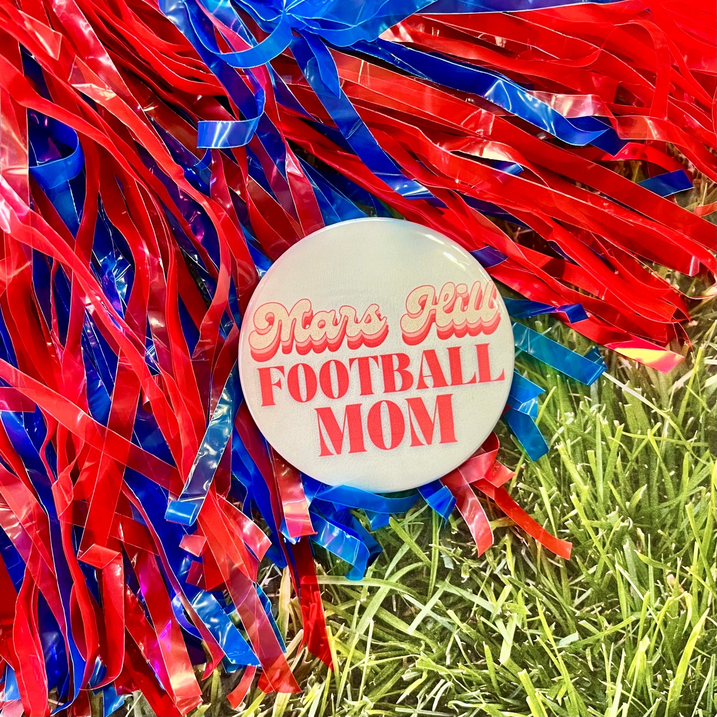 Mars Hill Retro Football Parent Button