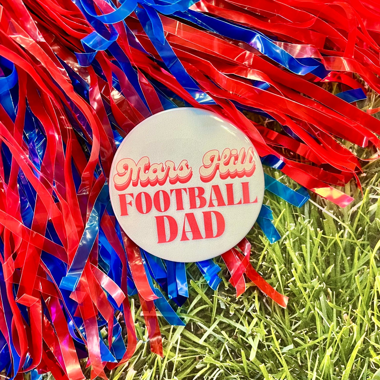 Mars Hill Retro Football Parent Button