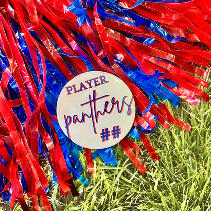 Panthers Script Button