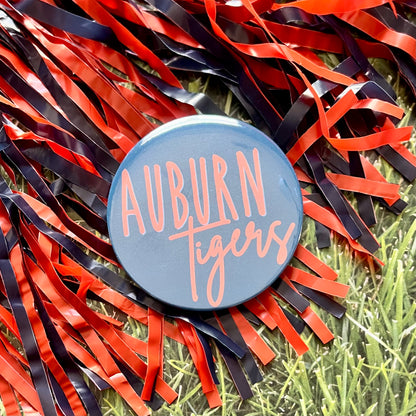 Auburn Tigers Script Button