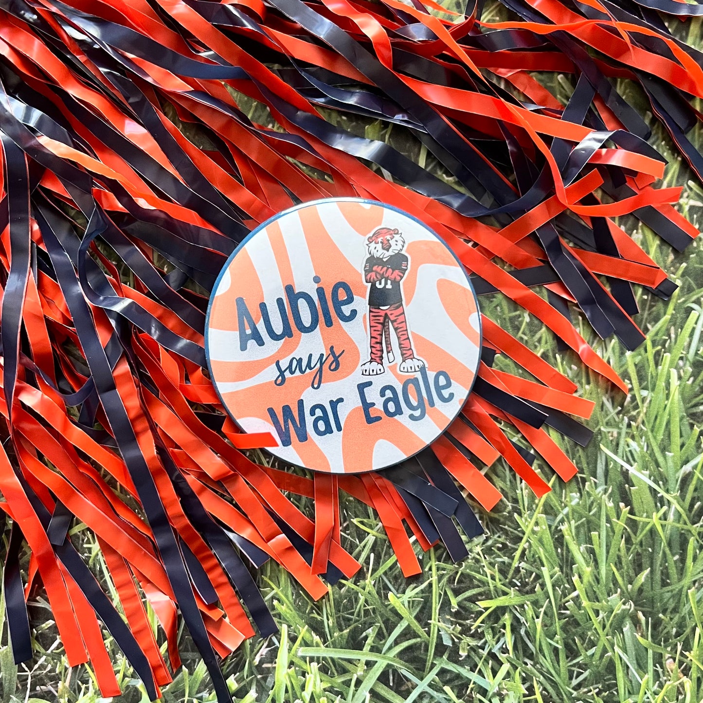 Aubie says WAR EAGLE